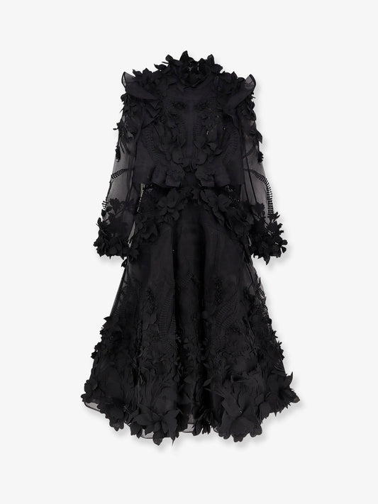 ZIMMERMANN Hypnotic Applique Dress long dress