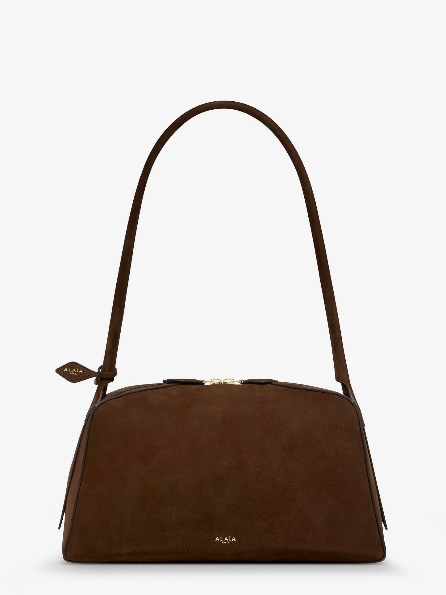 ALAIA Nabuck Le Bouledogue shoulder bag