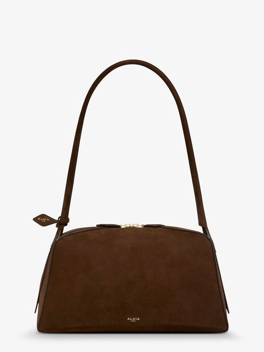 ALAIA Nabuck Le Bouledogue shoulder bag