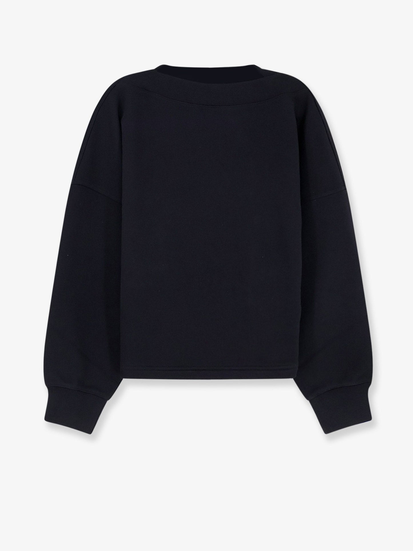 ALAIA Boatneck cotton sweatshirt