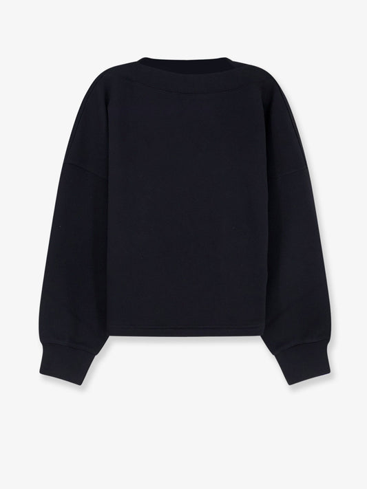 ALAIA Boatneck cotton sweatshirt