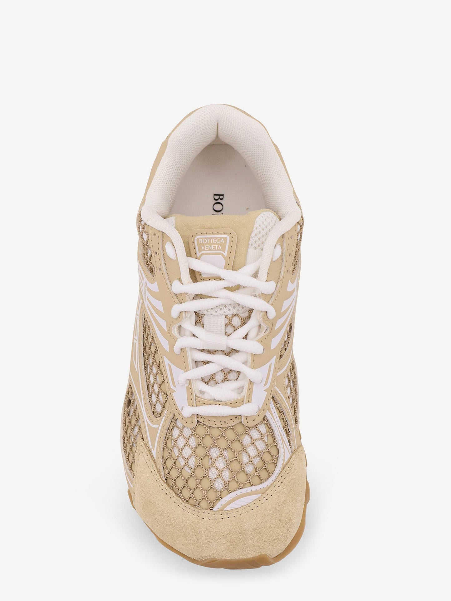 BOTTEGA VENETA Orbit mesh, suede and rubber sneakers