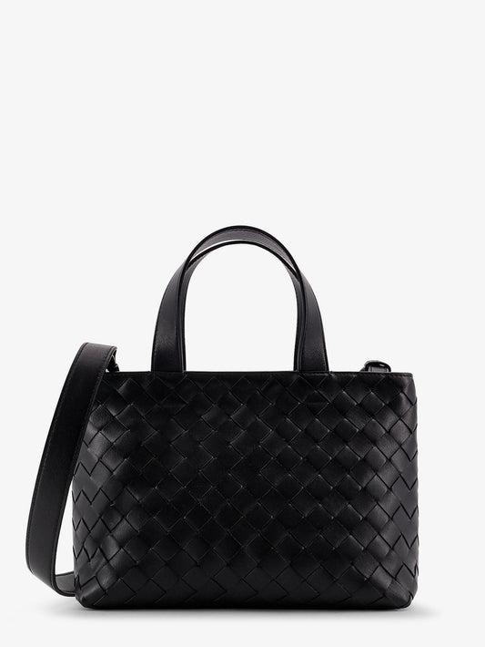 BOTTEGA VENETA Leather crossbody bag with Intrecciato pattern