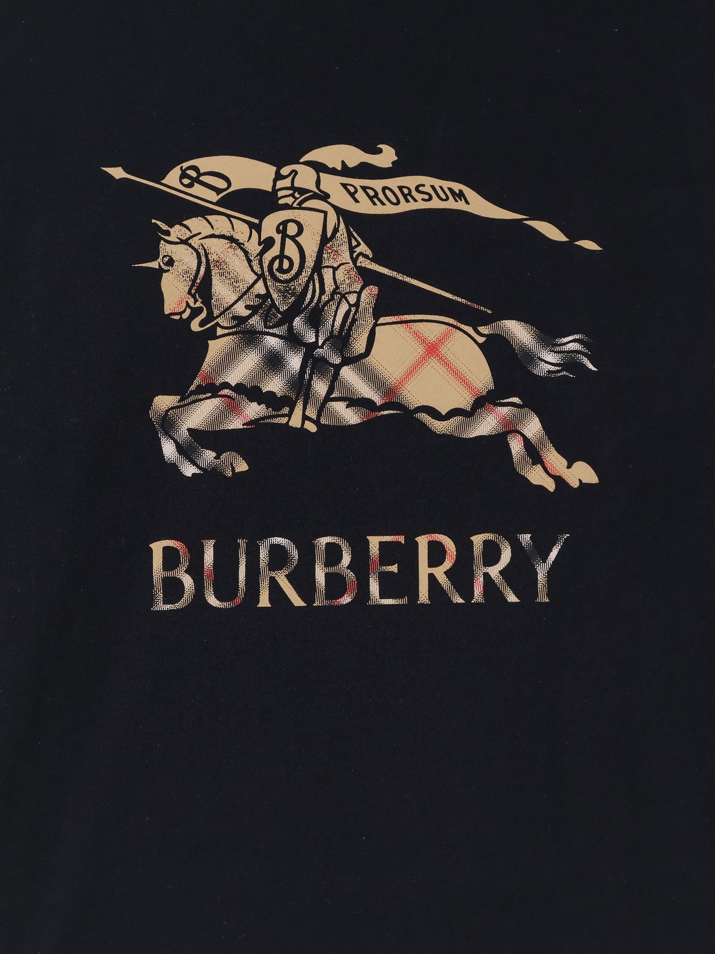 BURBERRY EKD Ombré Cotton T-shirt