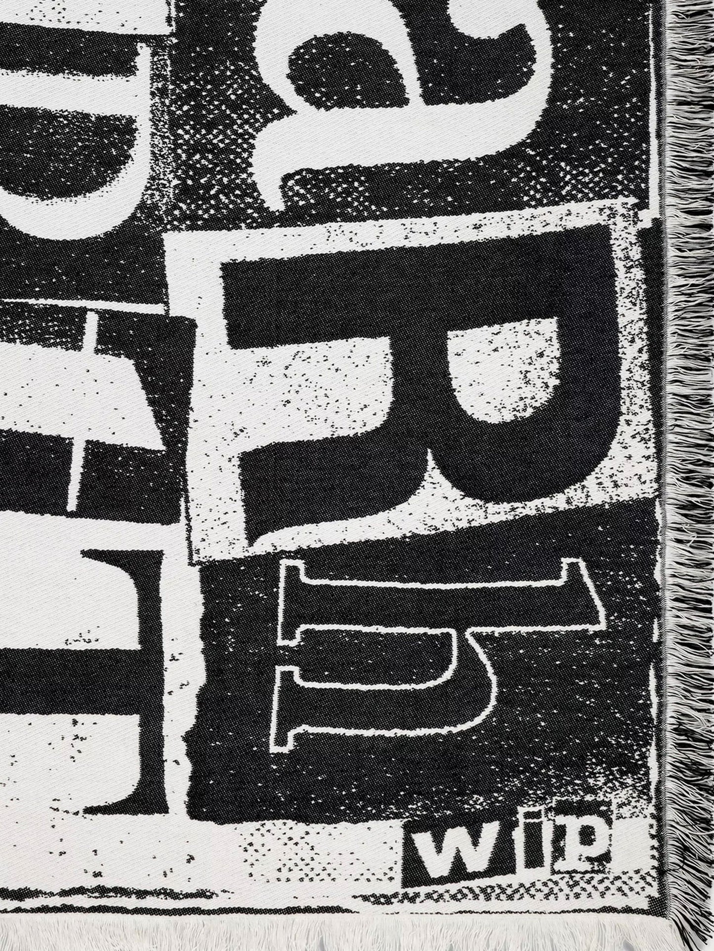 CARHARTT WIP Cotton Letterpress Blanket