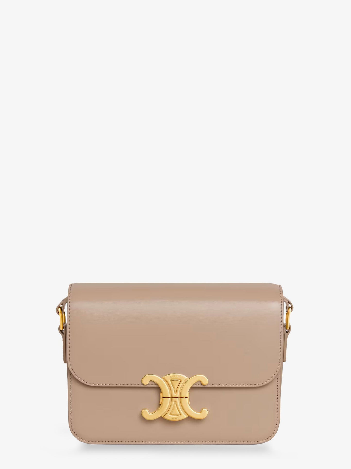CELINE Teen Triomphe leather shoulder bag