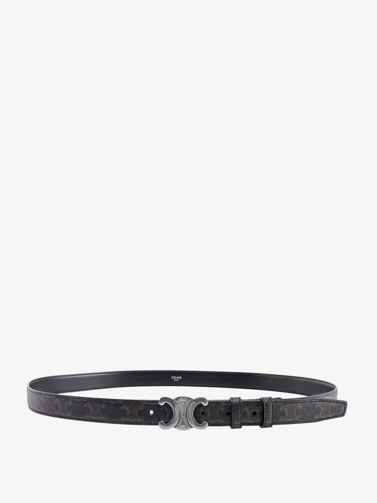 CELINE Coated Triomphe canvas belt
