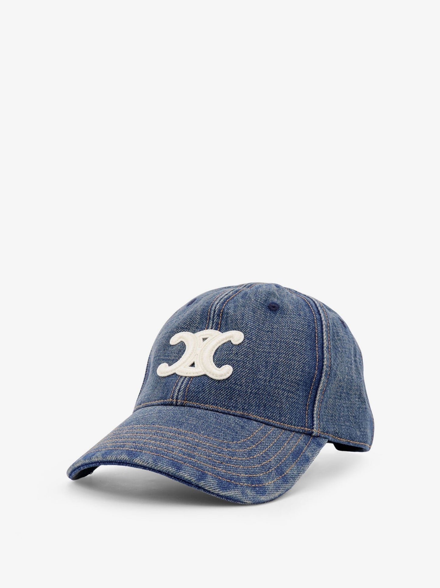 CELINE Triomphe denim hat