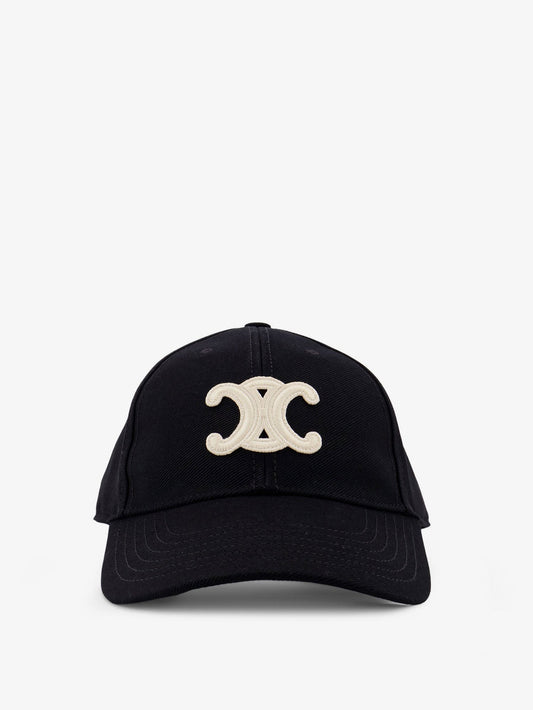CELINE Cotton Triomphe hat