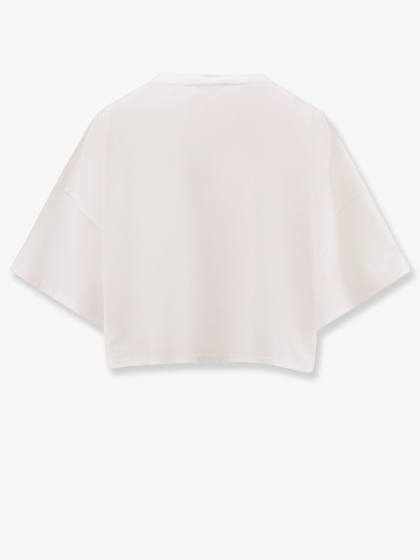 CHLOE' Cotton t-shirt with maxi logo on the front
