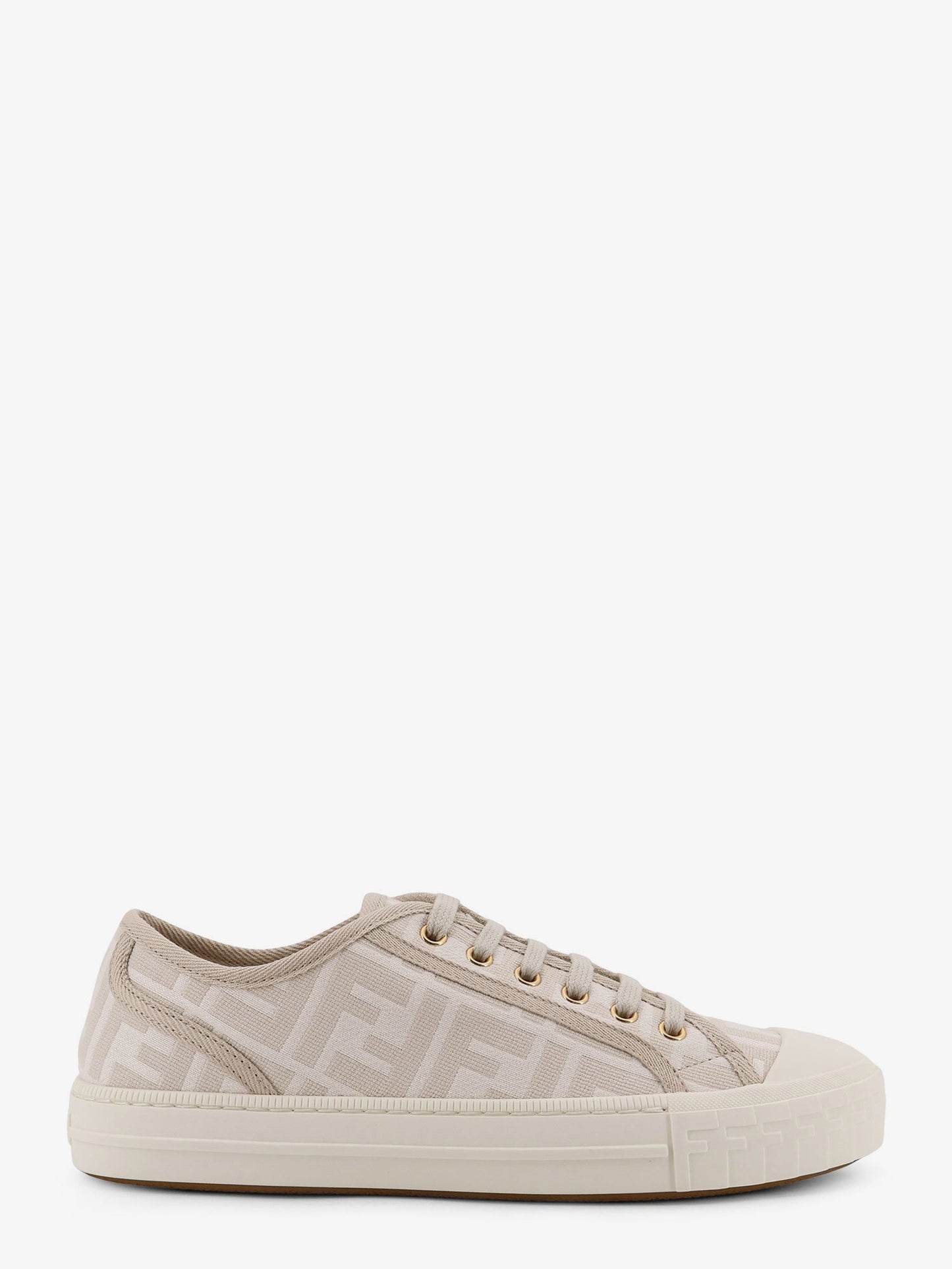 FENDI Domino FF Jacquard fabric sneakers