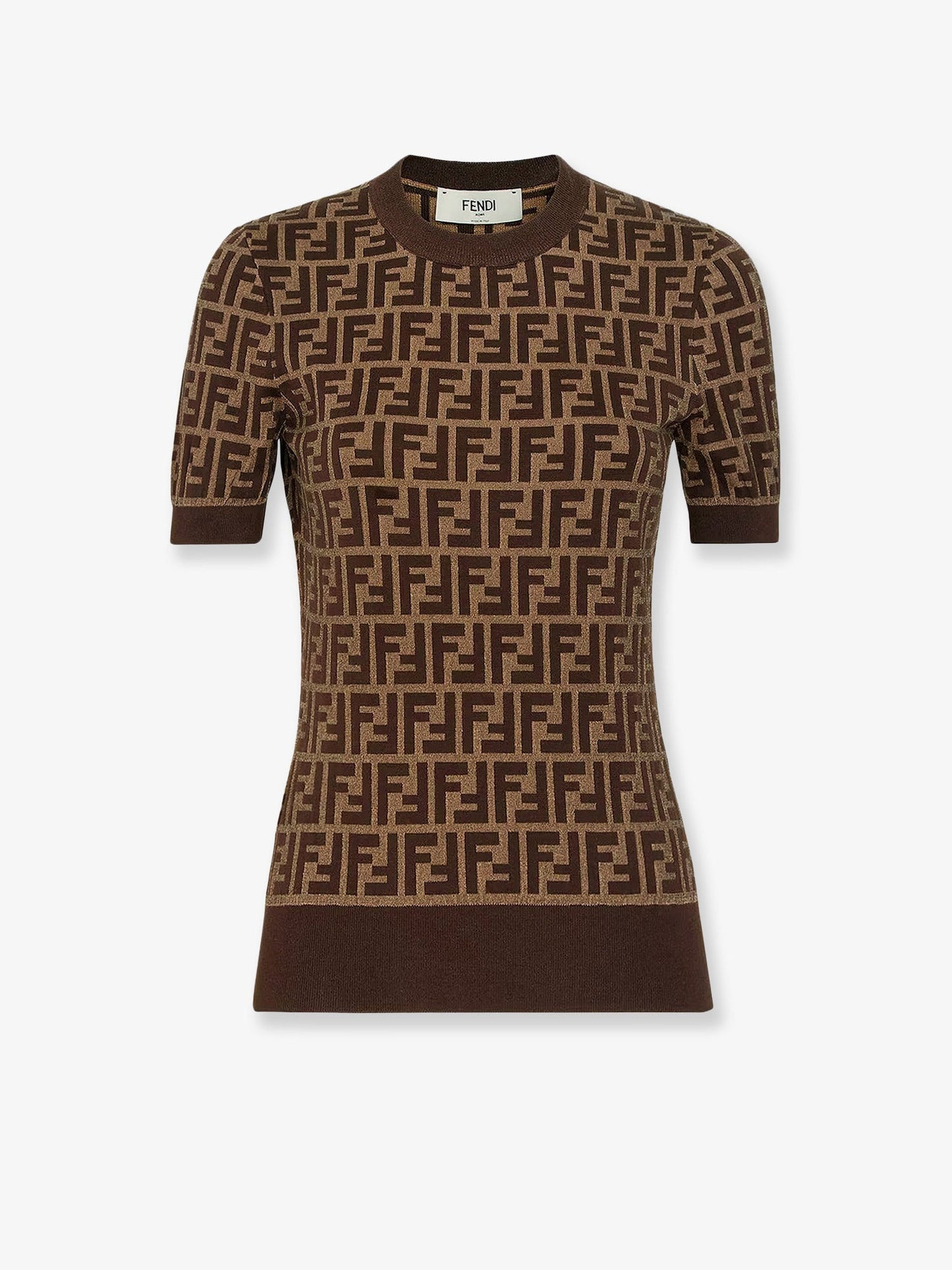 FENDI FF cotton sweater