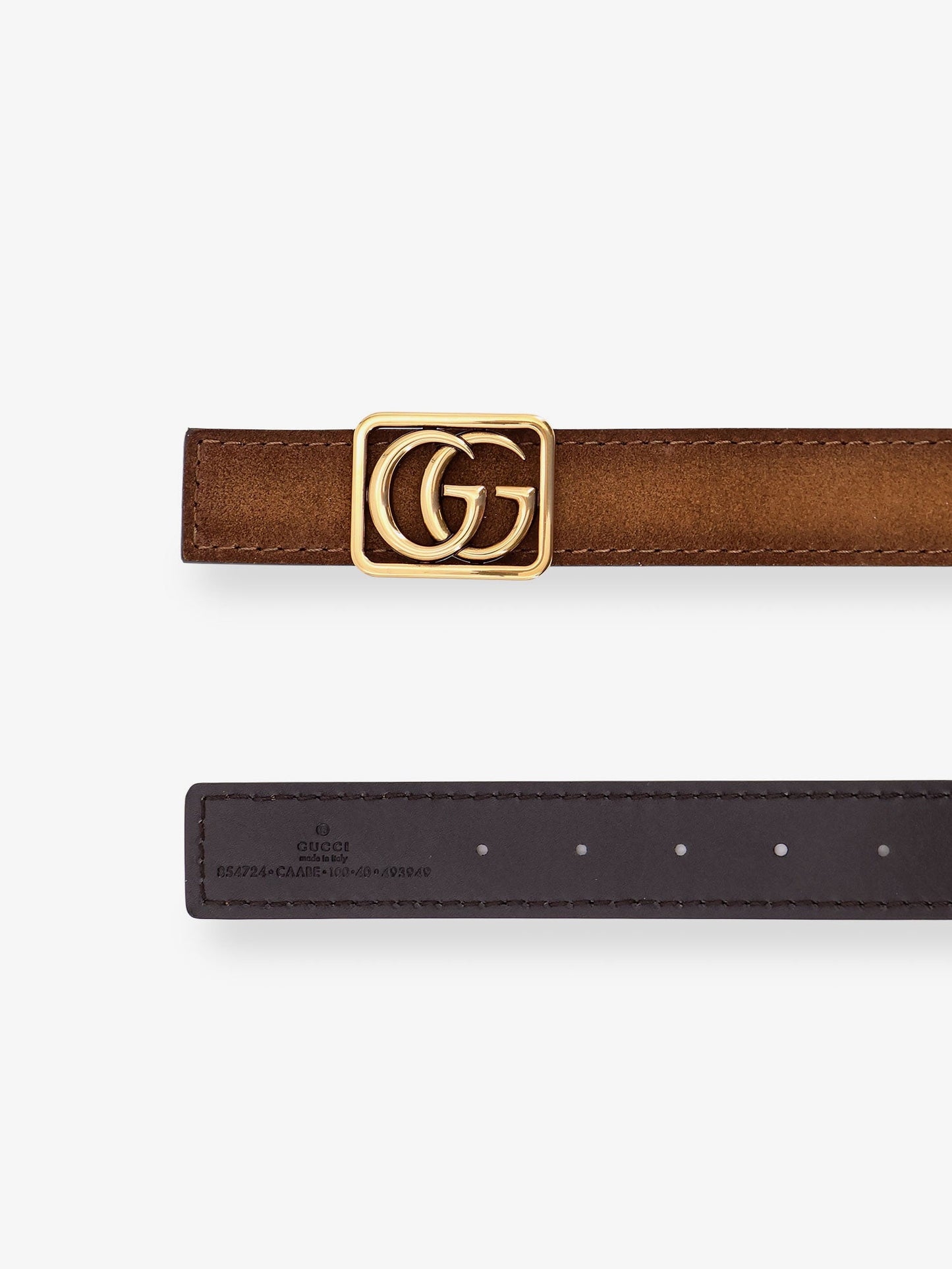 GUCCI Reversible leather belt