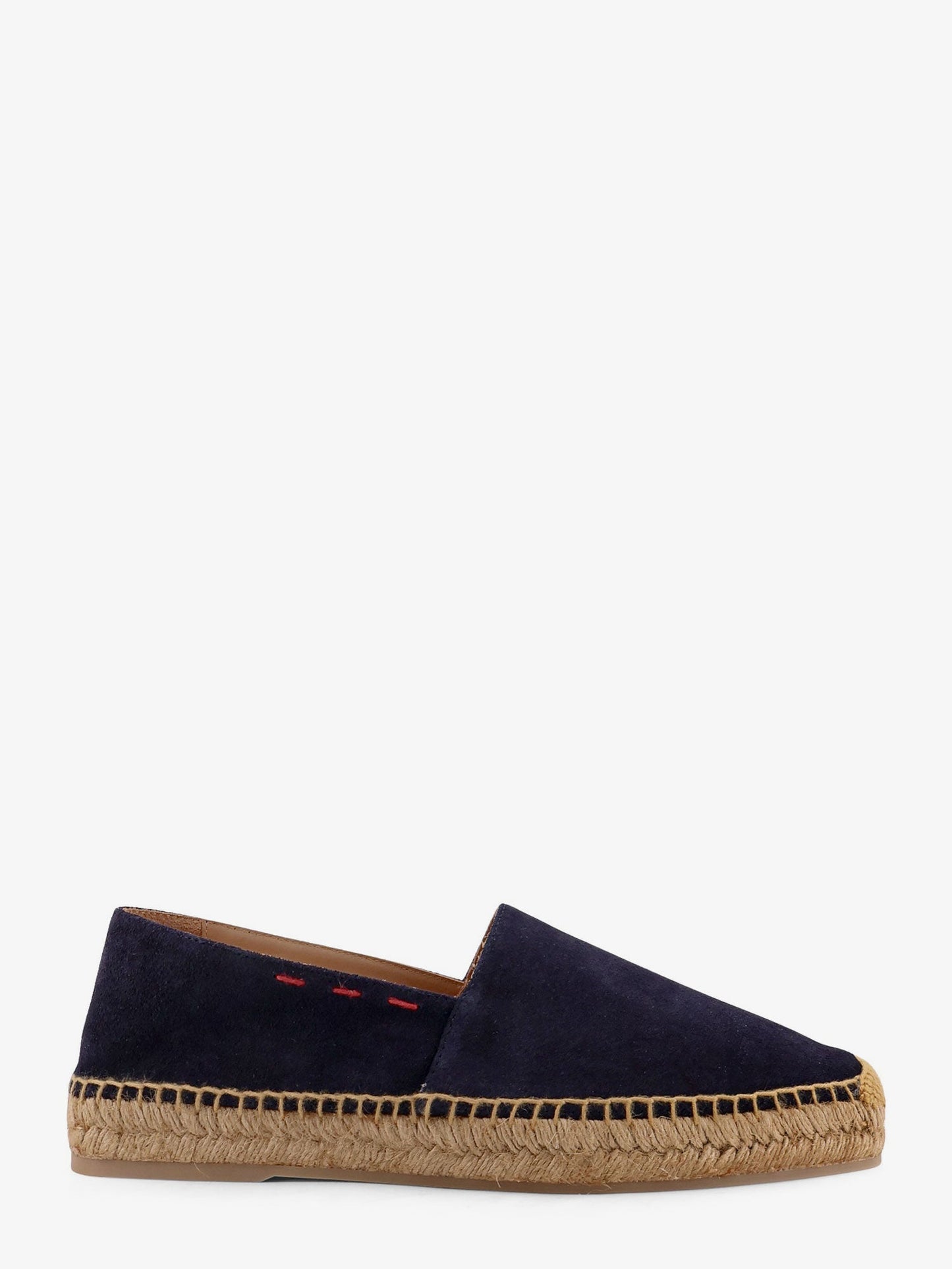 KITON CIRO PAONE Suede espadrillas with iconic stitching