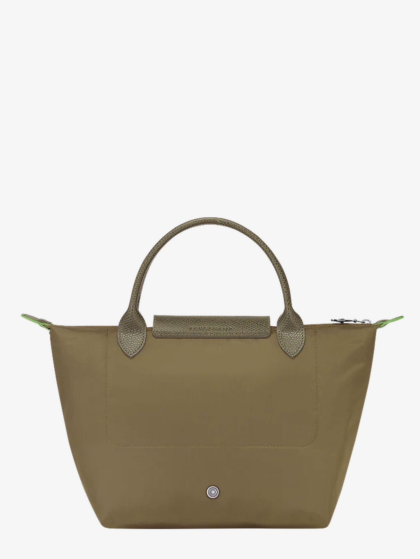 LONGCHAMP PARIS Le Pliage Green nylon handbag