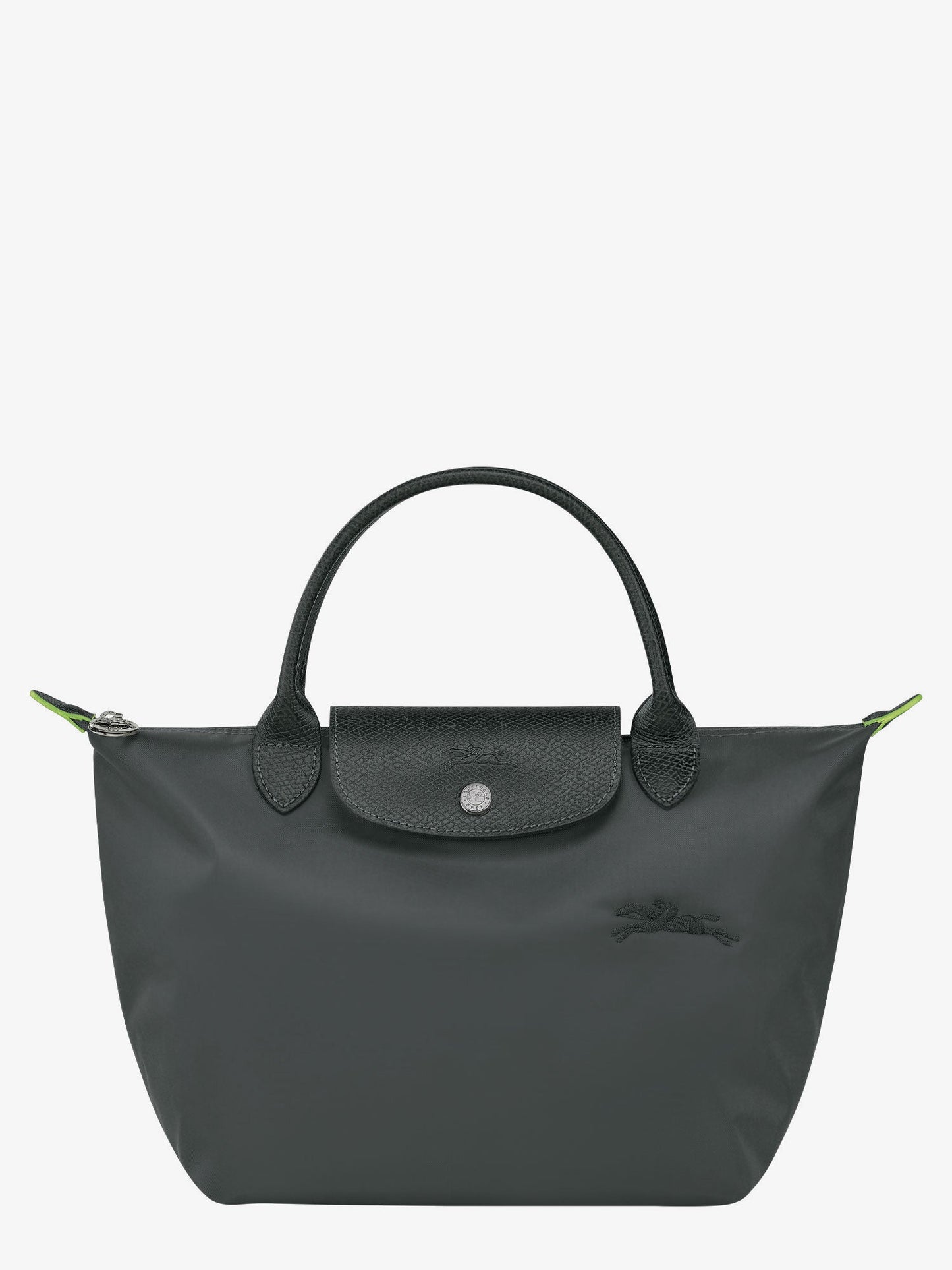 LONGCHAMP PARIS Le Pliage Green nylon handbag