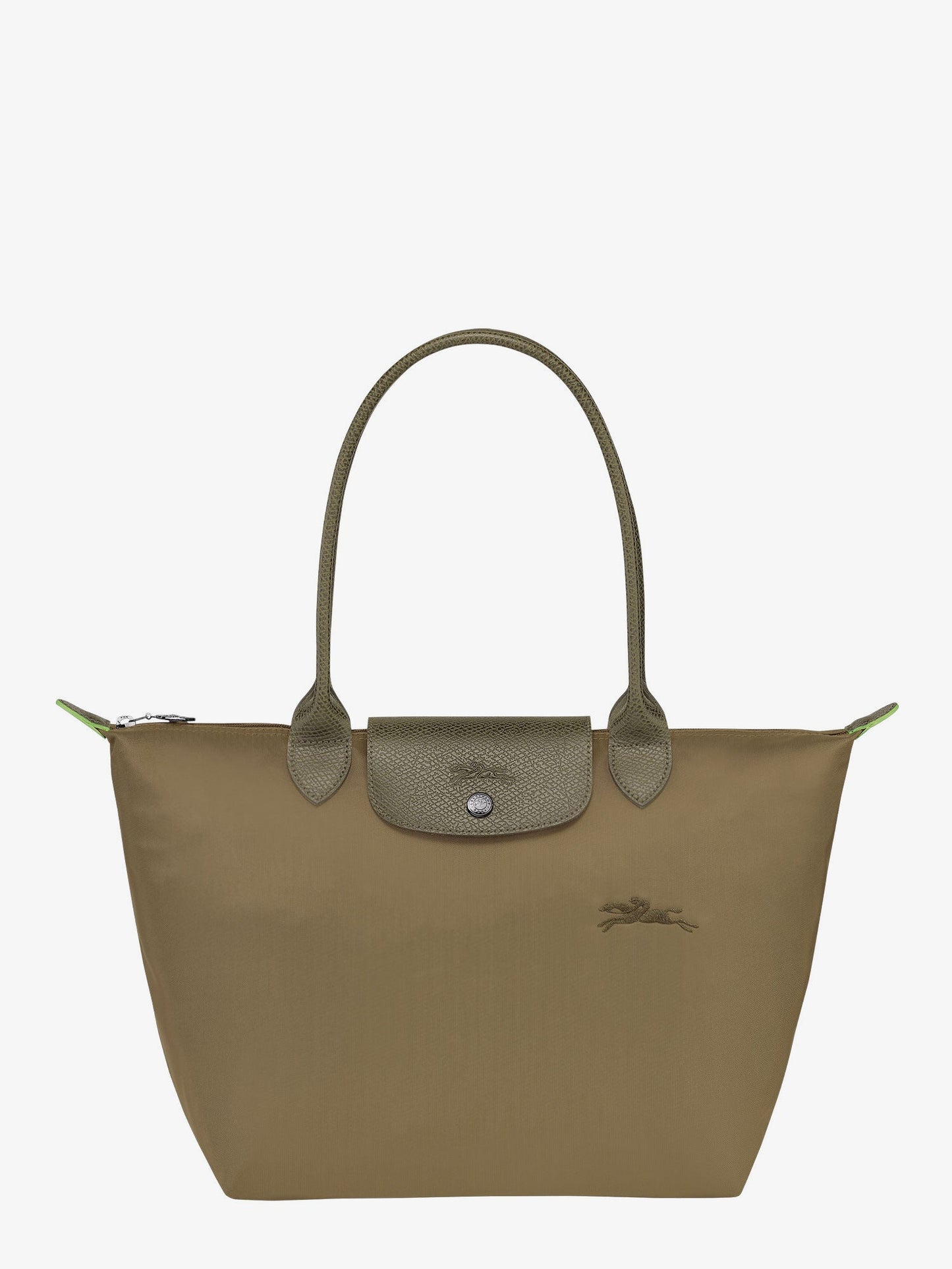 LONGCHAMP PARIS Le Pliage Green M nylon shoulder bag