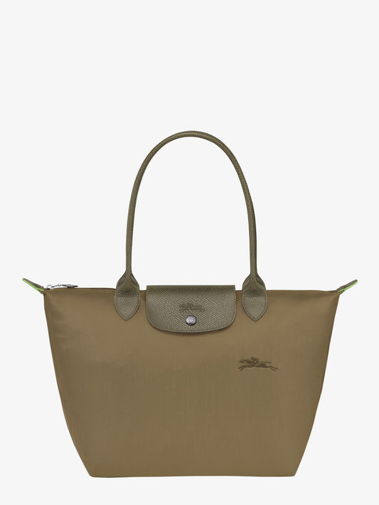 LONGCHAMP PARIS Le Pliage Green M nylon shoulder bag