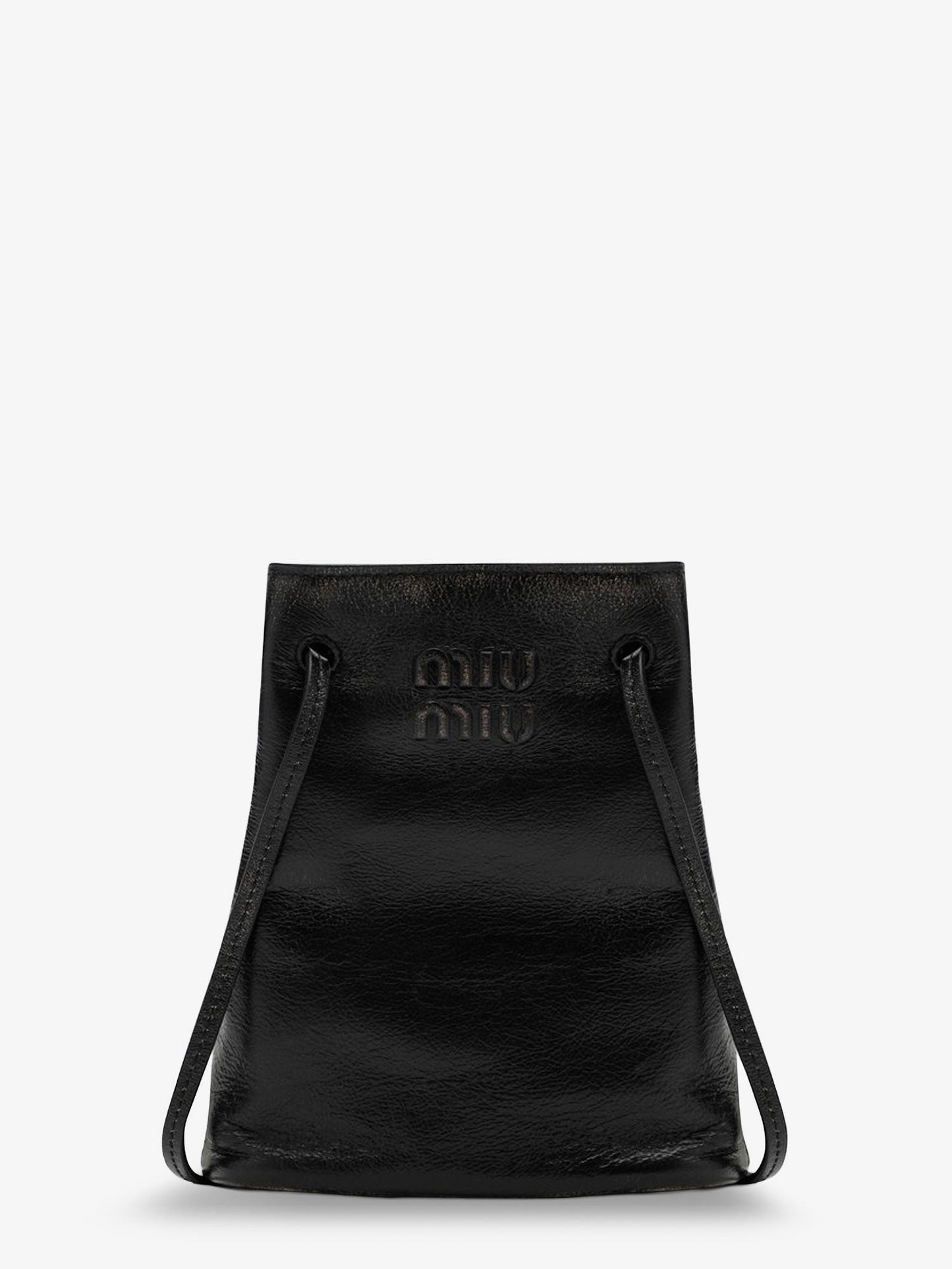 MIU MIU Animal print leather crossbody bag