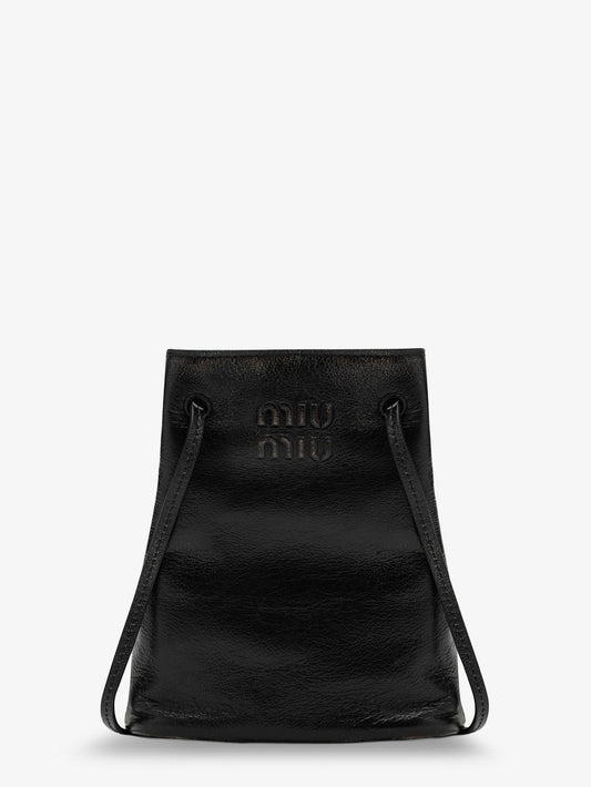 MIU MIU Animal print leather crossbody bag