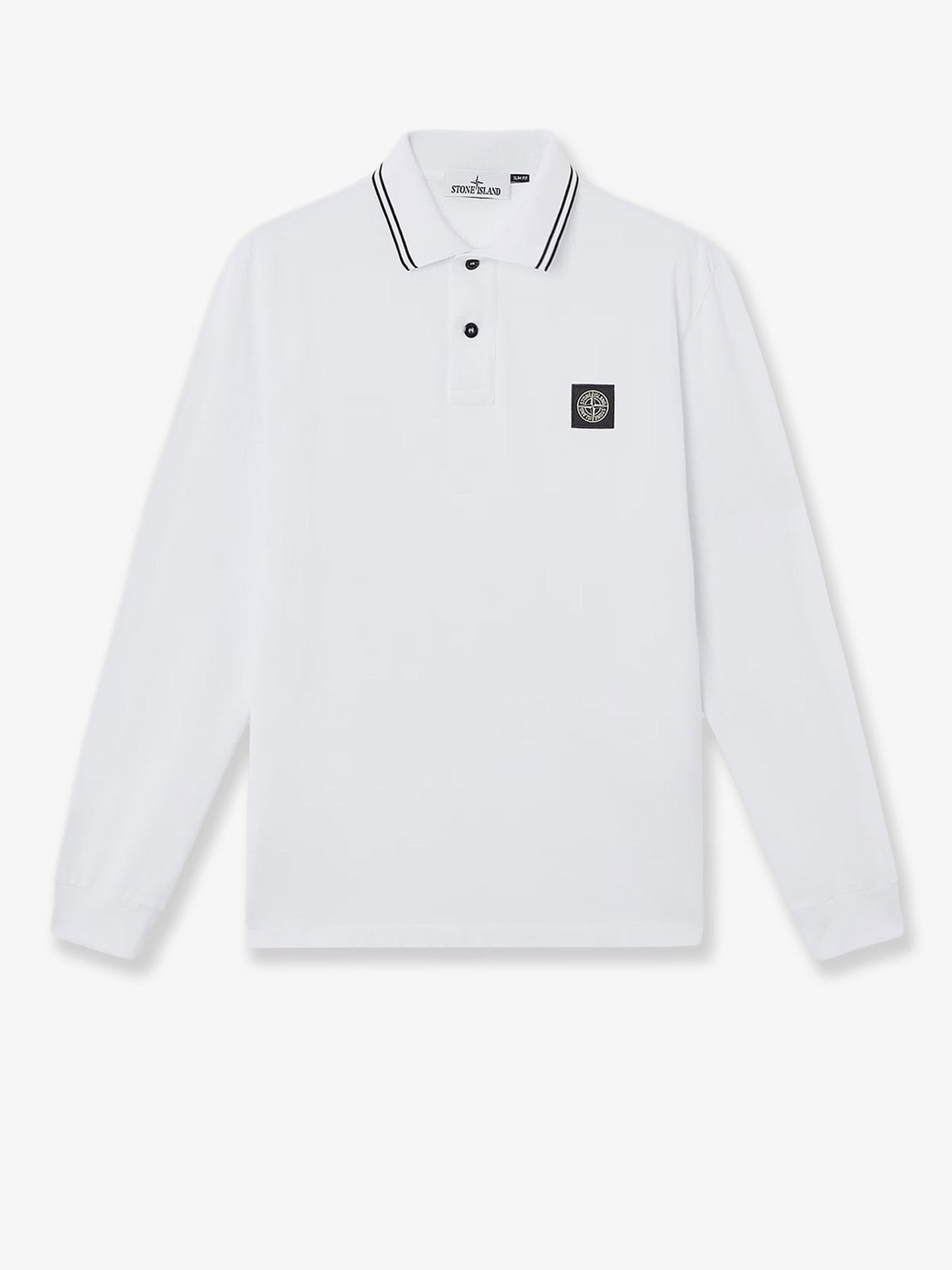 STONE ISLAND Organic cotton polo shirt