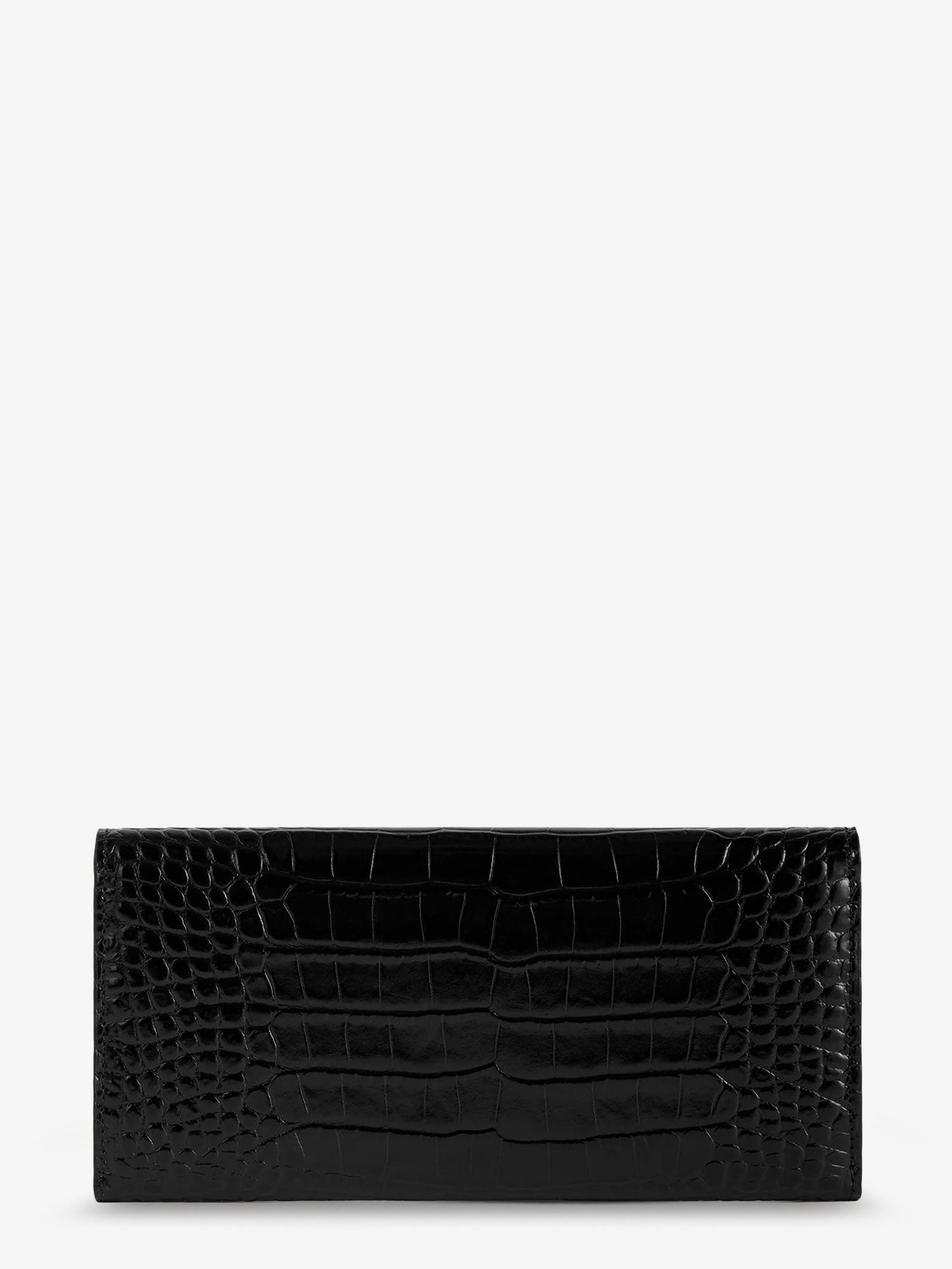 TOTEME T-Lock croco print leather wallet