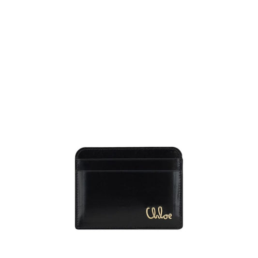 Chloé Black Calf Leather Bos Taurus Wallet