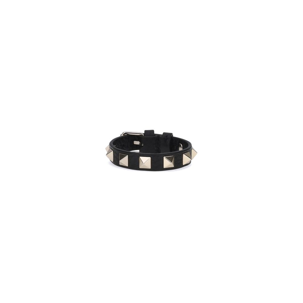 Valentino Garavani Black Metal Bracelet