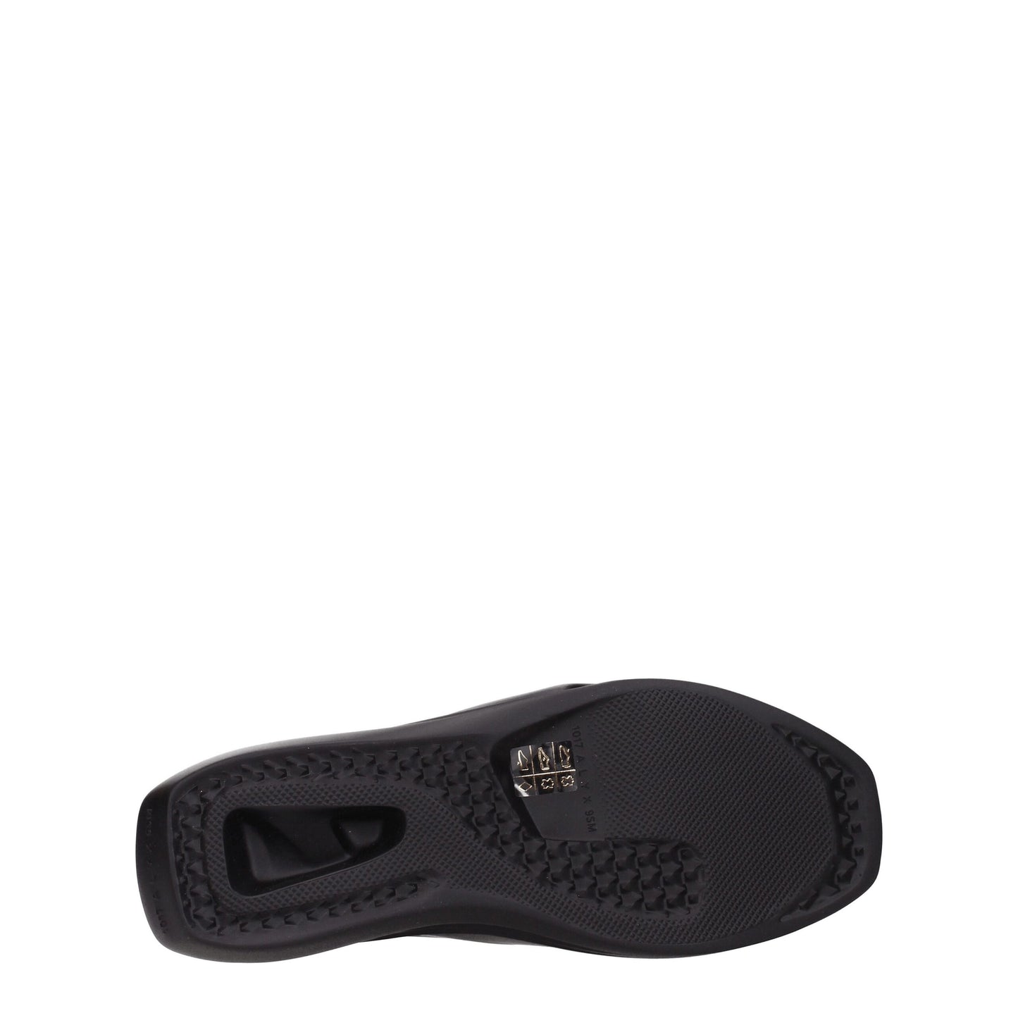 Alyx Black Leather Slippers