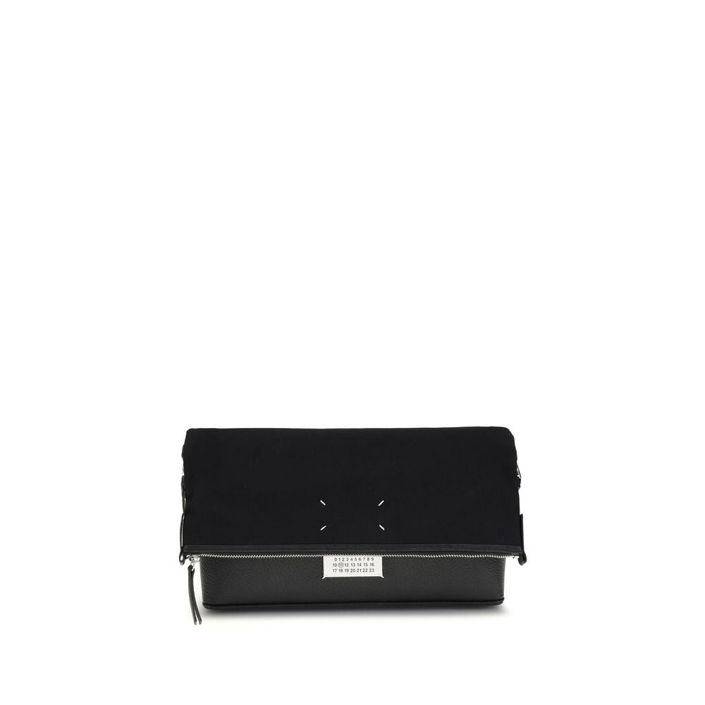 Margiela Black Cotton Shoulder Bag
