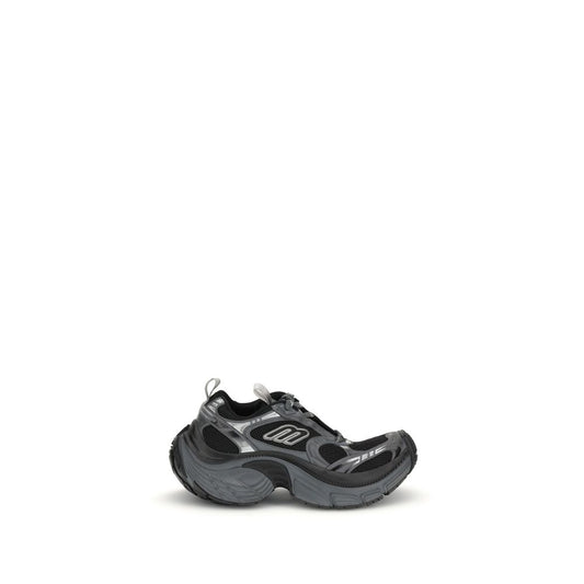 Balenciaga Black Polyethylene Athletic Sneakers