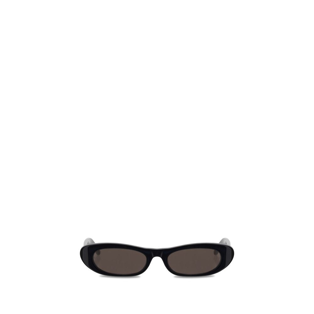 Saint Laurent Black Acetate Sunglasses
