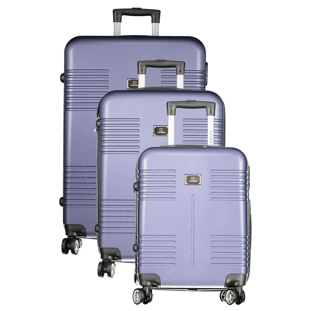 Laura Biagiotti Blue Polyethylene Luggage And Travel