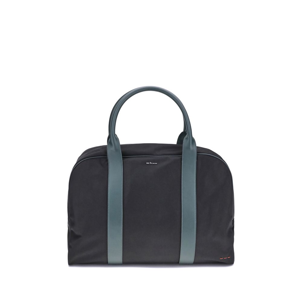Kiton Green Nylon Luggage And Travel
