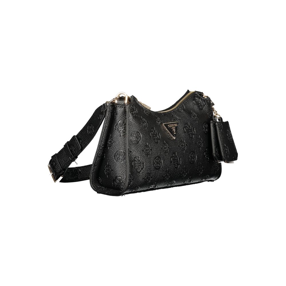 Guess Jeans Black Polyethylene Handbag
