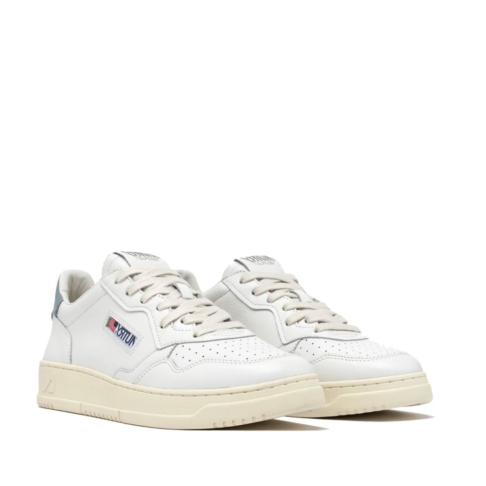 Autry White Leather Sneakers