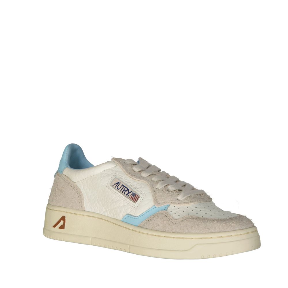 Autry White Leather Sneakers