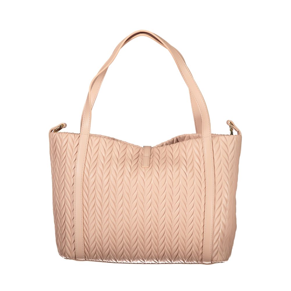Mario Valentino Pink Polyethylene Handbag