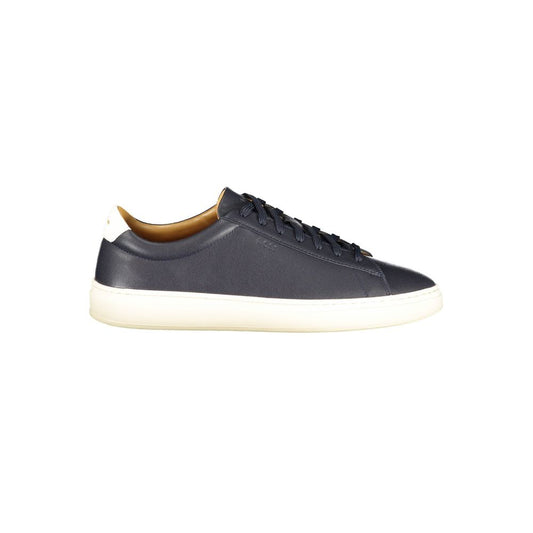 Hugo Boss Blue Leather Men Sneaker